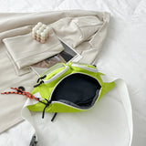 Casual Large Women's Waist Bag Nylon Fanny Pack Multi-Functional Waist Pack