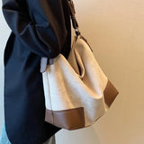 Soft Shoulder Bag Suede Messenger Bucket Bag for Women