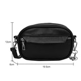 Casual Leather Crossbody Bag Small Square Purse Women Shoulder Bag