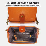 Casual Leather Shoulder Bags Doctor Bag Clutch