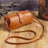 Retro Leather Shoulder Bag Vintage Style Crossbody Women Messenger Tote Bag