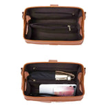 Retro Leather Shoulder Bag Vintage Style Crossbody Women Messenger Tote Bag