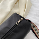 Casual Letter Pillow Bag Crossbody and Shoulder Bag Wallet Solid School Bag