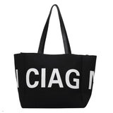 Canvas Shoulder Bag Large Capacity Tote Bag for Women
