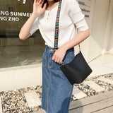 Lychee Pattern Crossbody Bag Women's Shoulder Handbag Messenger Bag