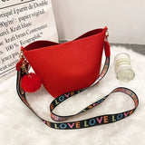 Lychee Pattern Crossbody Bag Women's Shoulder Handbag Messenger Bag