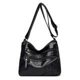 Casual PU Leather Women Shoulder Bags Handbags Women Crossbody Bags