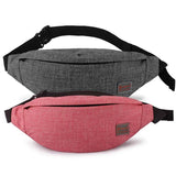 Canvas Fanny Bag Travel Hip Bum Bag Crossbody Bag