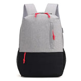 Casual Men Laptop Backpack USB Charging Anti Theft Women Man School Bags