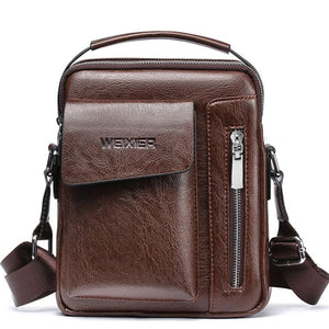 Vintage Crossbody Bags High Male Bag Leather Handbag Men Messenger Bags