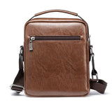 Casual Men Shoulder Bag Vintage Crossbody Bags High Male Bag PU Leather Handbag