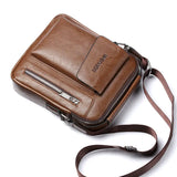 Casual Men Shoulder Bag Vintage Crossbody Bags High Male Bag PU Leather Handbag