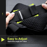 Men Shoulder Chest Bag Waterproof Outdoor Sport Running Cycling Belt Bag