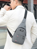 Men's Crossbody Chest Bag Lightweight Shoulder Sling DayPack