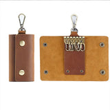 Men's Key Box Waist Hanging Key Holder Leather Pocket Key Holder Wallet