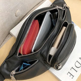 Casual Messenger Bag Women Waist Crossbody Sling Chest Pack Bag Purse