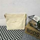 Retro Canvas Shoulder Bag for Men and Women