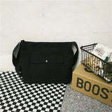 Retro Canvas Shoulder Bag for Men and Women