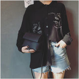 Casual Small Soft Single Shoulder Crossbody Pack Chain Bag Handbags for Woman PU