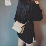 Casual Small Soft Single Shoulder Crossbody Pack Chain Bag Handbags for Woman PU