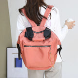 Nylon Backpack Women Large Capacity Travel Book Bags Girls Satchel Handbag