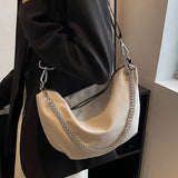 Nylon Chain Shoulder Bag Crossbody High Capacity Female Messenger Bag