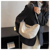 Nylon Chain Shoulder Bag Crossbody High Capacity Female Messenger Bag