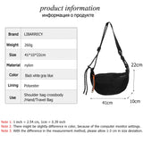 Casual Nylon Crossbody Bag for Women Unisex Shoulder Bag