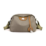 Casual Nylon Crossbody Bag for Women Lady Shoulder Bag Canvas Messenger Small Fe