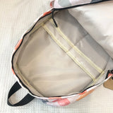 Casual Nylon Graffiti Printing Backpack Women Large Capacity Backpack