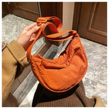 Casual Nylon Hobos Crossbody Bag for Women Large Capacity Tote