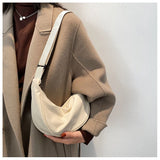 Large Nylon Crossbody Tote Bag