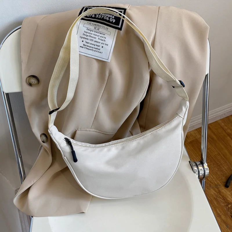 Casual Nylon Hobo Crossbody Bag Large Capacity Tote Lady Travel Shoppe