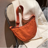 Casual Nylon Hobos Crossbody Bag Large Capacity Tote