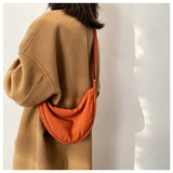Casual Nylon Hobos Crossbody Bag for Women Large Capacity Tote