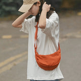 Nylon Hobo Crossbody Bag for Women Tote Chest Boho Beach Pouch