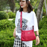 Casual Nylon Messenger Bags Women Large Capacity Travel Shoulder Pouch