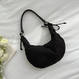 Nylon Shoulder Bag Women Handbag Quilted Totes Large Capacity