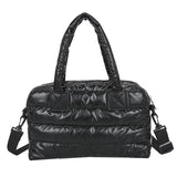 Casual Nylon Shoulder Bag Cotton Padded Women Handbag Quilted Totes
