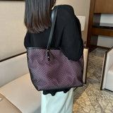 Casual Nylon Shoulder Bag Top Handle Large Capacity Handbag