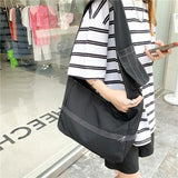 Women's Casual Nylon Shoulder Bag with Phone Bag