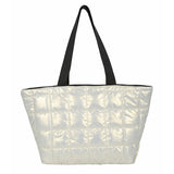 Nylon Space Padded Women Handbags Large Capacity Shoulder Totes