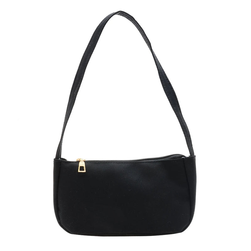 Casual Nylon Top-handle Pouch Female Handbag Tote Bag Clutch Daily Bag