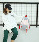 Casual Nylon Waterproof Backpack Schoolbag