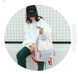 Casual Nylon Waterproof Backpack Schoolbag