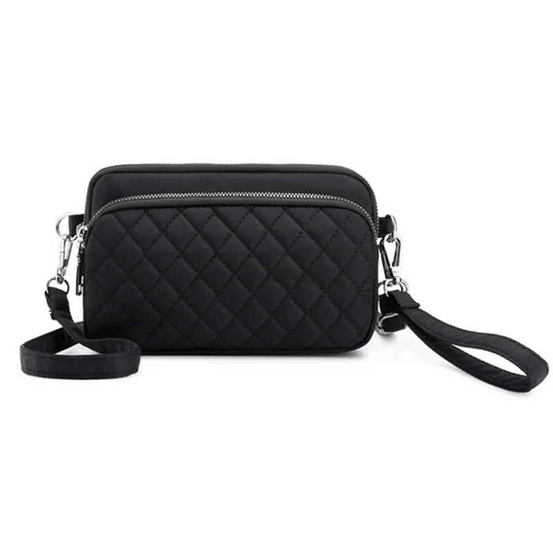 Nylon Waterproof Crossbody Bag for Women Men Outdoor Shoulder Bag