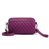 Nylon Waterproof Crossbody Bag for Women Men Outdoor Shoulder Bag