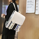 Casual Nylon Women Backpack Large Capacity Girl School Bag