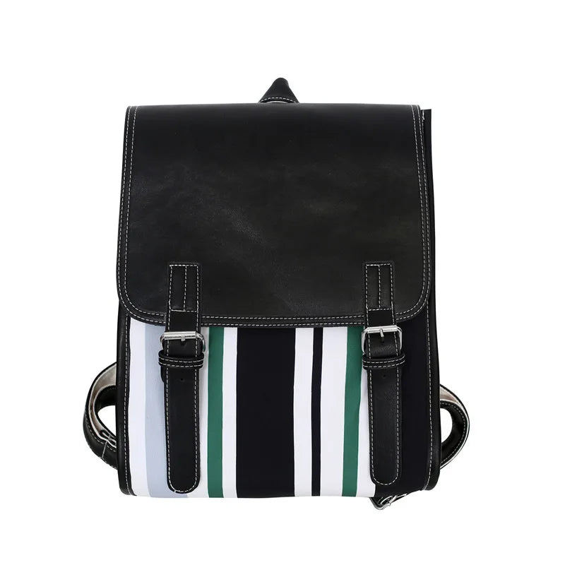 Casual Nylon Women Backpack Large Capacity Girl School Bag