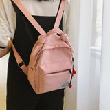 Casual Nylon Women Backpack Mini Travel Backpack Female Ladies Shoulder Bag Girl